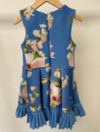 Ted Baker blue lilly girls party dress – full view