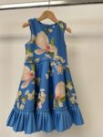 Ted Baker blue lilly girls party dress – full view
