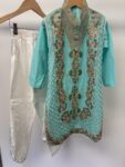 embroidered shalwar kameez set – 1