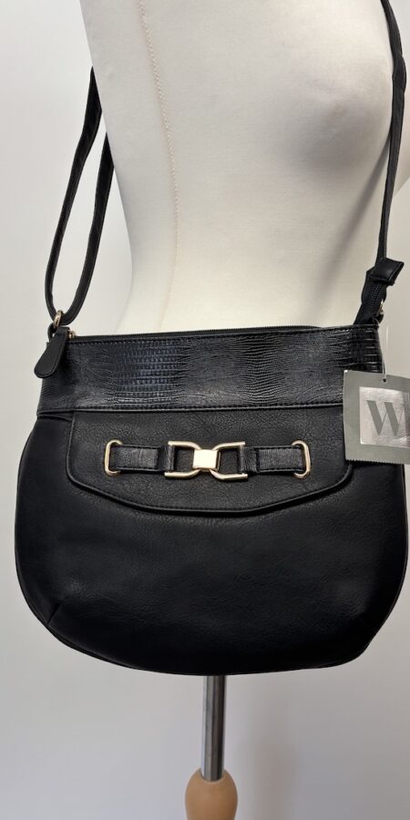 BHS new with tag black shoulder bag