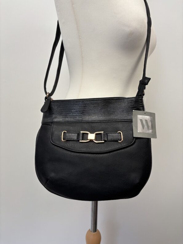 BHS new with tag black shoulder bag