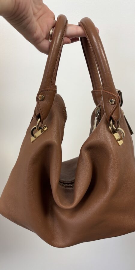 Kenneth Cole slouch handbag brown