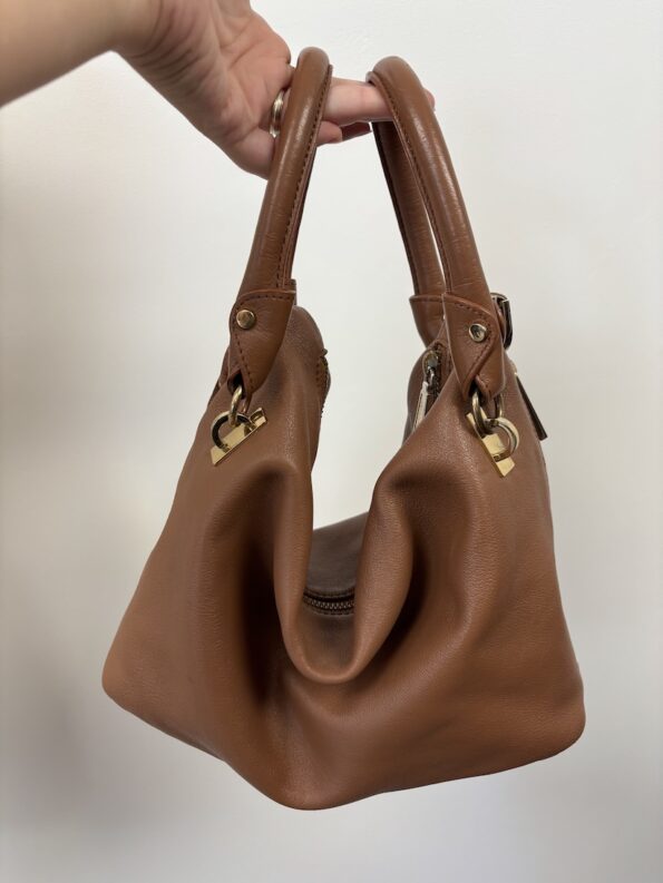 Kenneth Cole slouch handbag brown