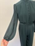 Forever New emerald green jumpsuit – full view 2