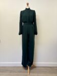 Forever New emerald green jumpsuit – full view 2