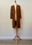 H&M brown open front light cardigan jacket, size 12