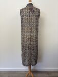 Miss Selfridge sleeveless open front waistcoat jacket – full view