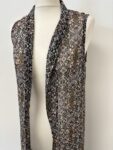 Miss Selfridge sleeveless open front waistcoat jacket – full view