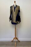 Next navy and olive green abstact long shirt – full view 2