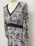 Ozzie Clarke London floral dress – full view