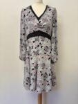 Ozzie Clarke London floral dress – full view