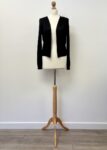 Primark black cropped cardigan – full view
