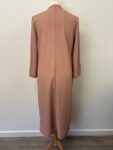 Primark pink open front long jacket – full view