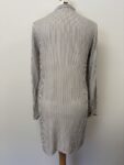 Primark striped grey and white long shirt – full view