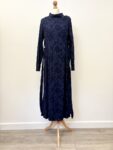 Real Form dark blue maxi dress, size 14-16.