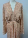 River Island pink long dress – full view