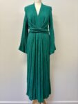 River Island teal dress – full view