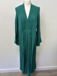 River Island teal dress – full view