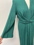 River Island teal dress – full view