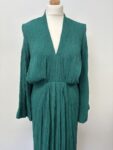 River Island teal dress – full view