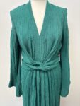 River Island teal dress – full view