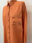 US Polo Assn orange shirt – front