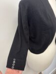 Wallis black cropped cardigan – full view