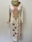 White shalwar kameez – full view