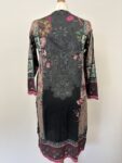 black and floral kurta – full view