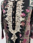 black and floral kurta – full view