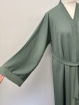 Hawaa Clothing green abaya – full view