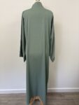 Hawaa Clothing green abaya – full view
